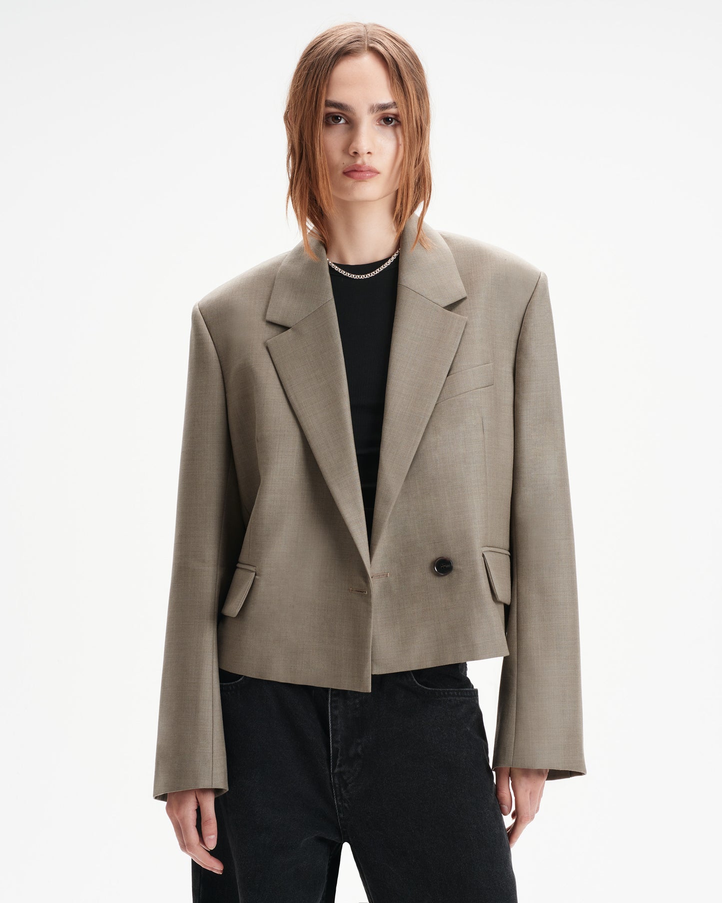 Callie Ama Cropped Blazer