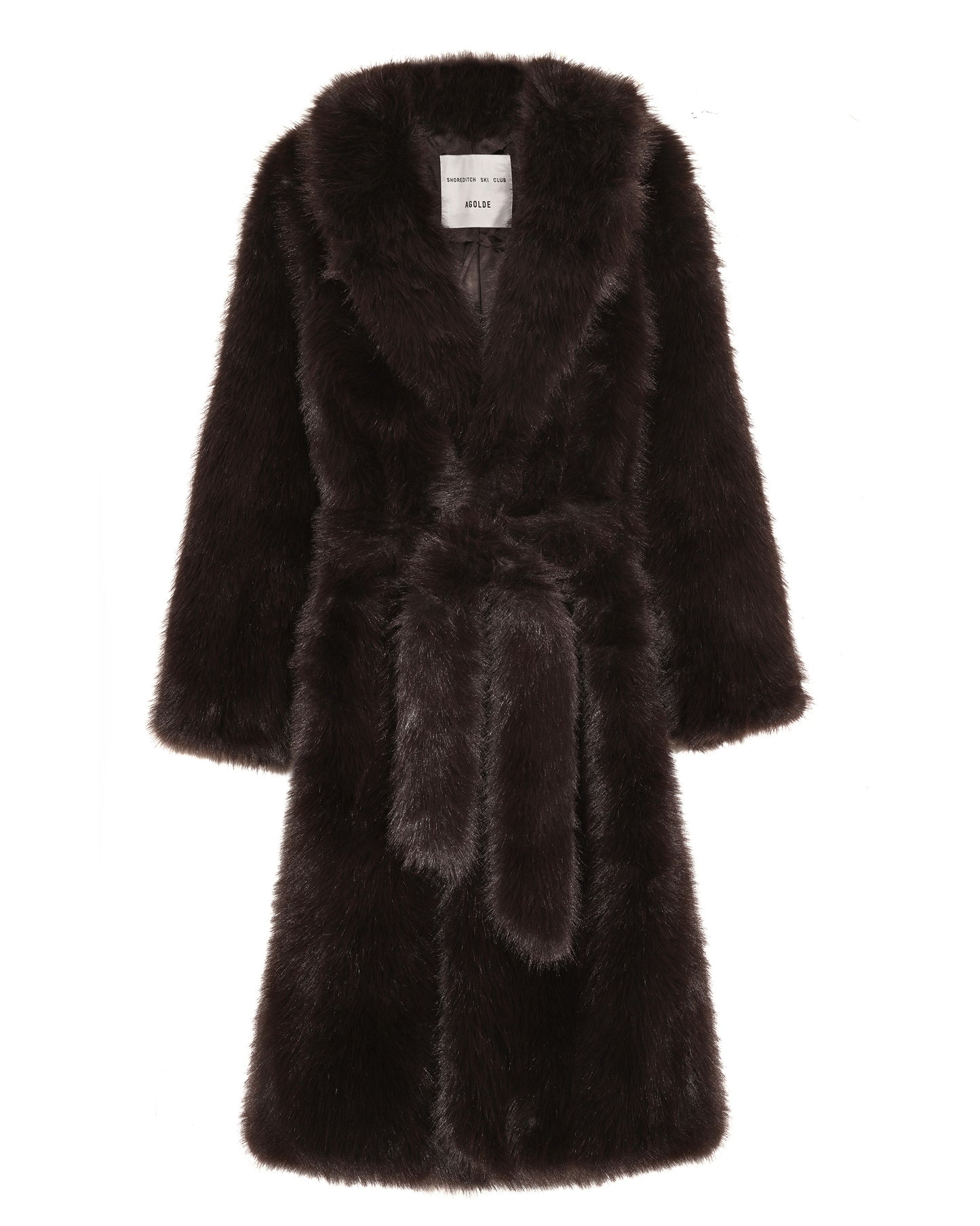 Ebony Shearling Coat