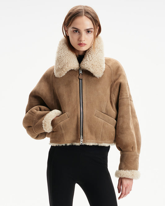 Opal Shearling Jacket