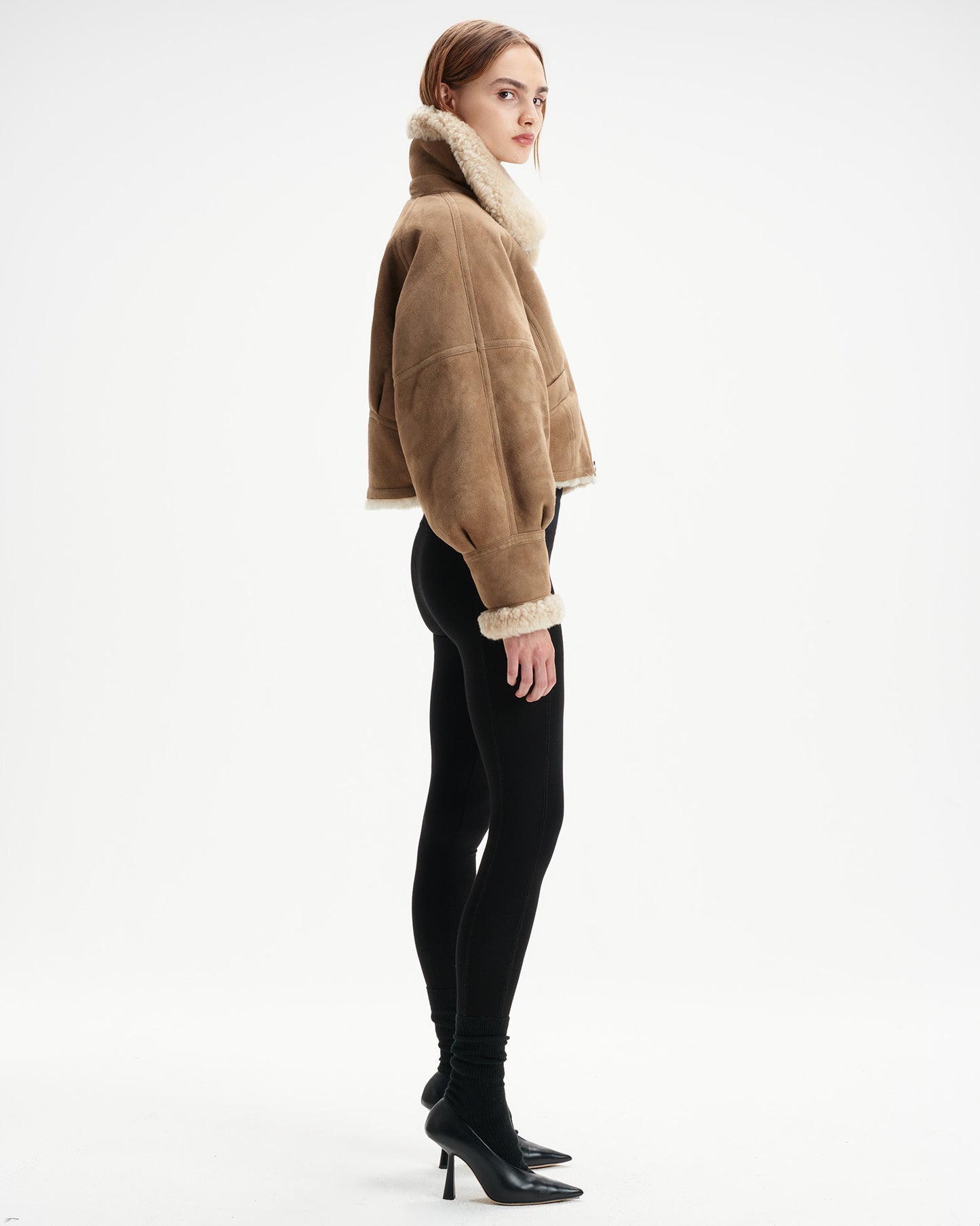 Opal Shearling Jacket